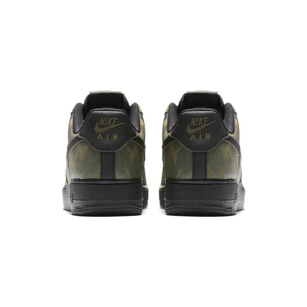 Nike Air Force 1 Low Reflective Woodland Camo Medium Olive/Black (718152-203)