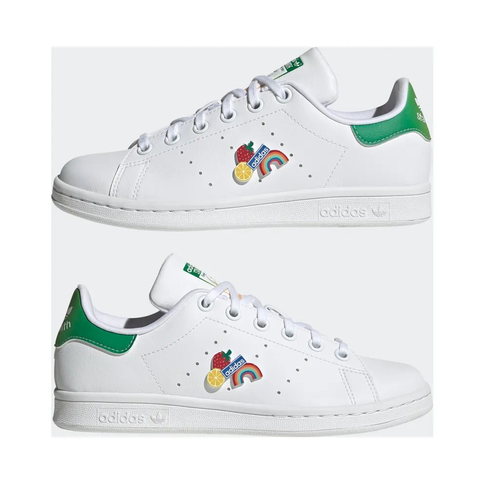 Adidas Stan Smith Cloud White / Green / Pulse Amber (GW8156)