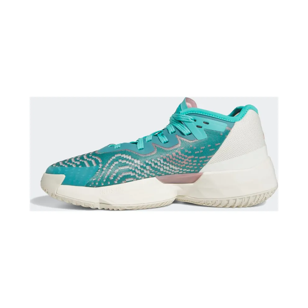 adidas D.O.N. Issue 4 Semi Mint Rush / Wonder Mauve / Off White (HR0718)
