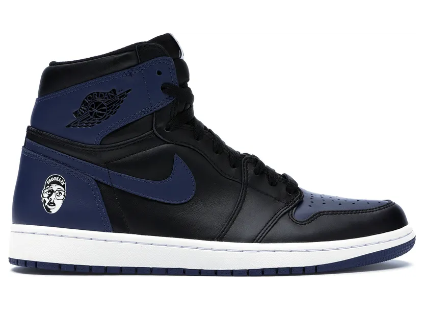 Spike Lee x Air Jordan 1 Retro High OG ‘Fort Greene’ Midnight Navy/Black-White (705588-550)