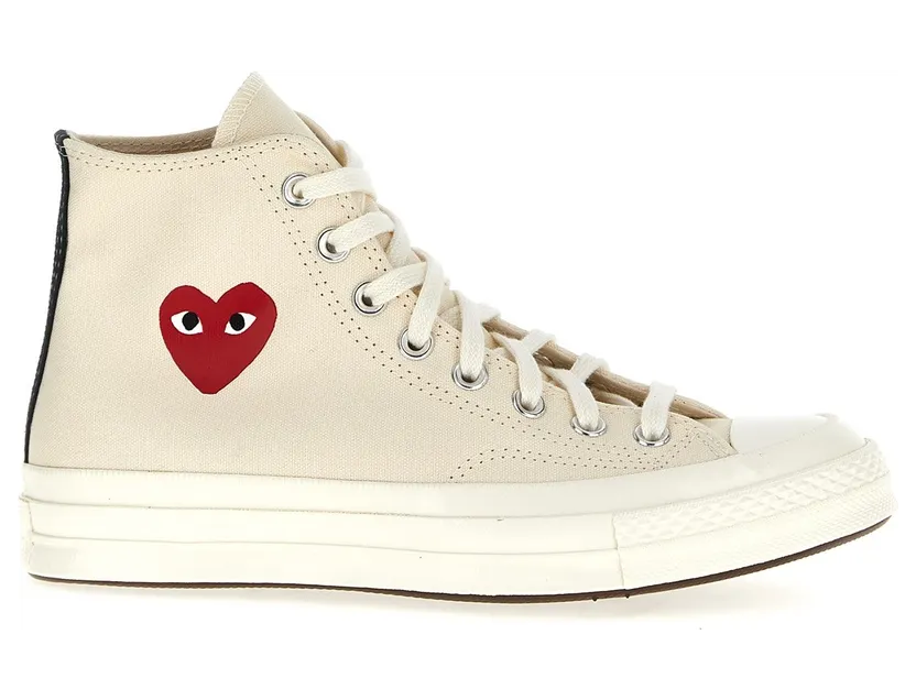Comme Des Garçons Play X Converse “White” (AZK1292)