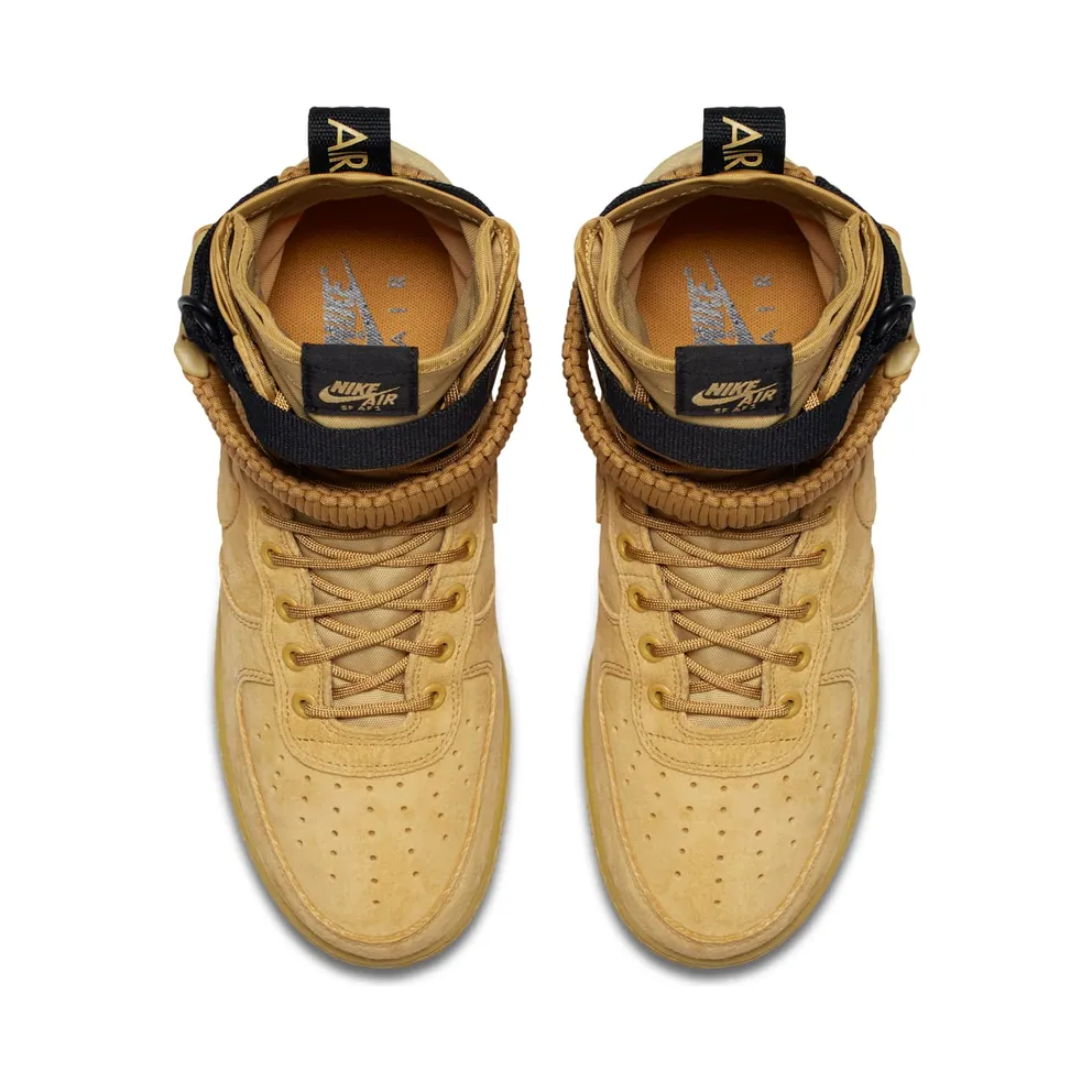 Nike SF Air Force 1 High Club Gold Club Gold/Club Gold-Club Gold-Black (864024-700)