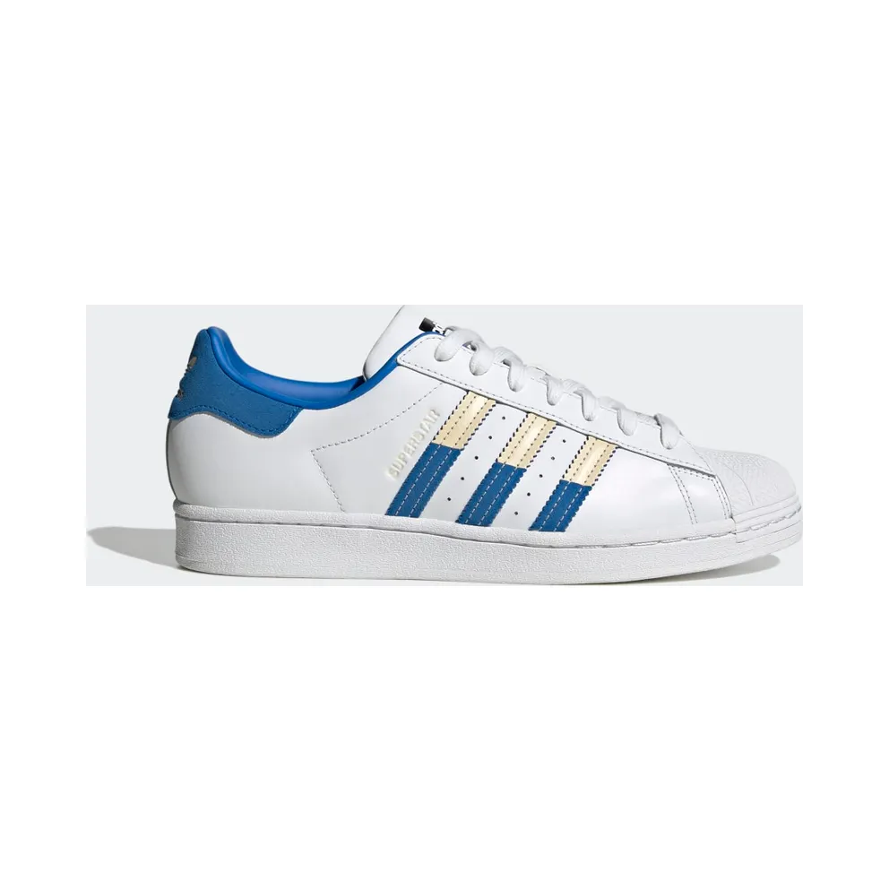 Adidas Superstar Cloud White / Sand Strata / Bright Royal (HQ2167)