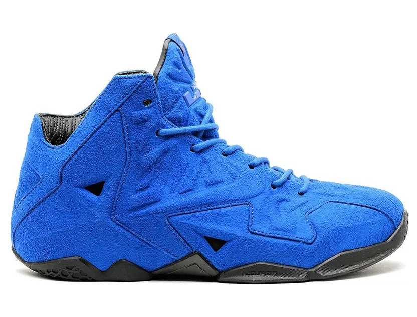 Nike LeBron 11 EXT Suede QS ‘Game Royal’ Game Royal/Game Royal-Black (656274-440)