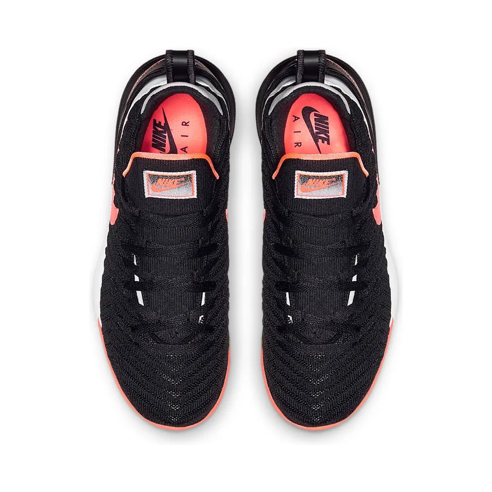 Nike LeBron 16 Black Hot Lava Black/Hot Lava-Flat Silver (CI1521-001)