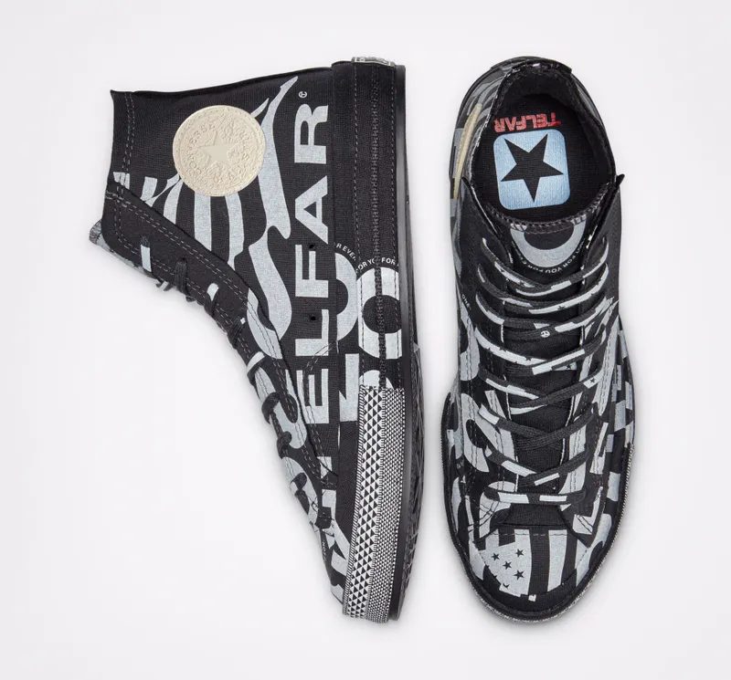 Converse Converse x TELFAR Chuck 70 Almost Black/White/Black