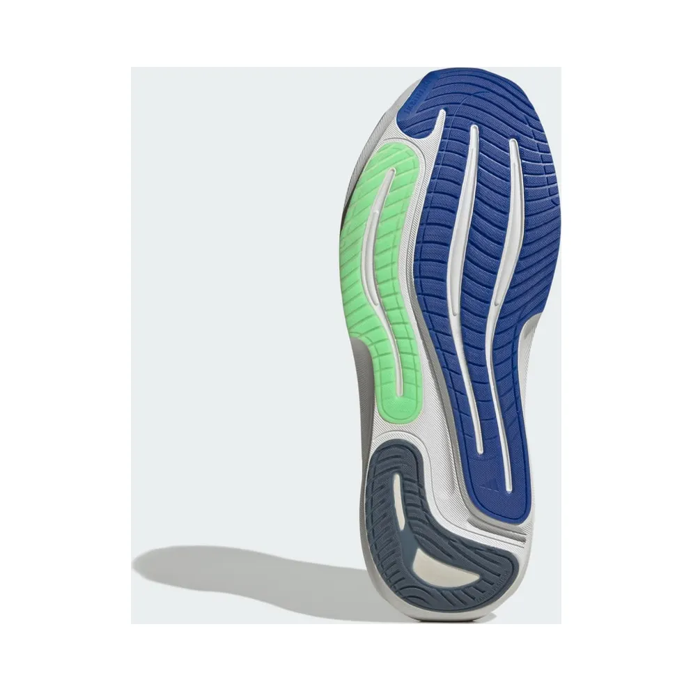Adidas SUPERNOVA SOLUTION 3 Running Shoes Dual Indigo / Tech Grey Metallic / Lime Burst (KK1915)