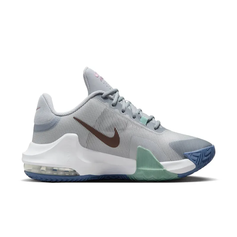 Nike Air Max Impact 4 Wolf Grey Burgundy Crush (DM1124-007)