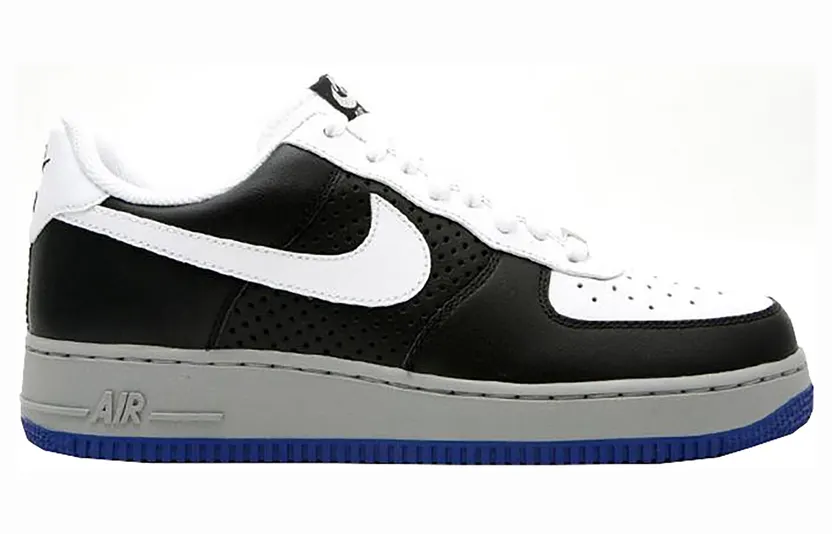Nike Air Force 1 Low White Black Grey Royal (2008)