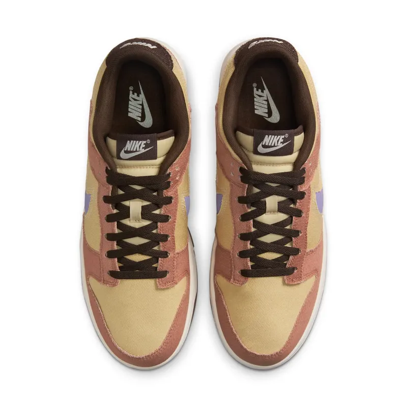 Nike Dunk Low Retro SE “Denim Dusted Clay” (dusty amethyst / team gold) – HF3141-200