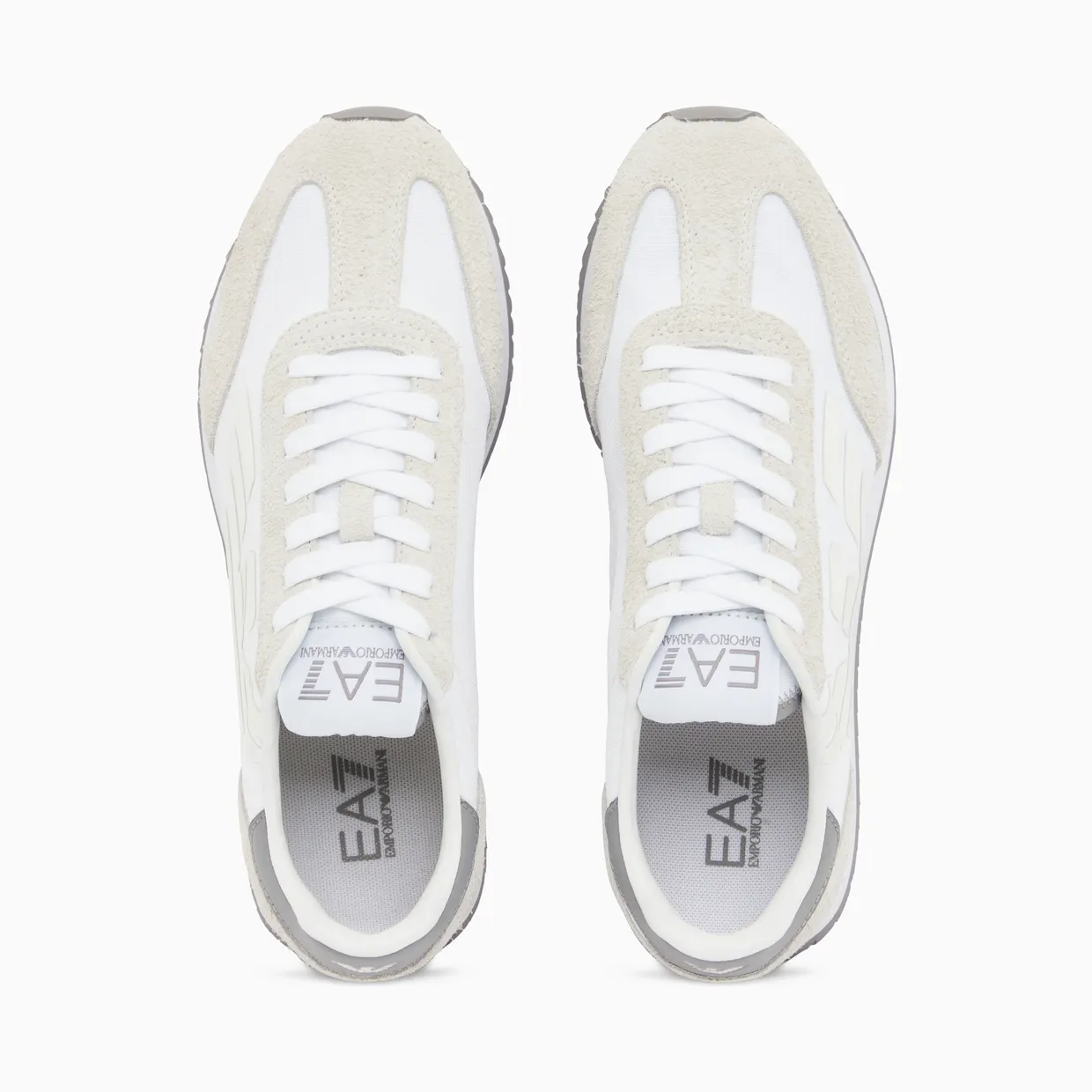 Armani Black And White In Nylon And Suede With Rubber Sole (7X000870-AF28085-M0433) (3)