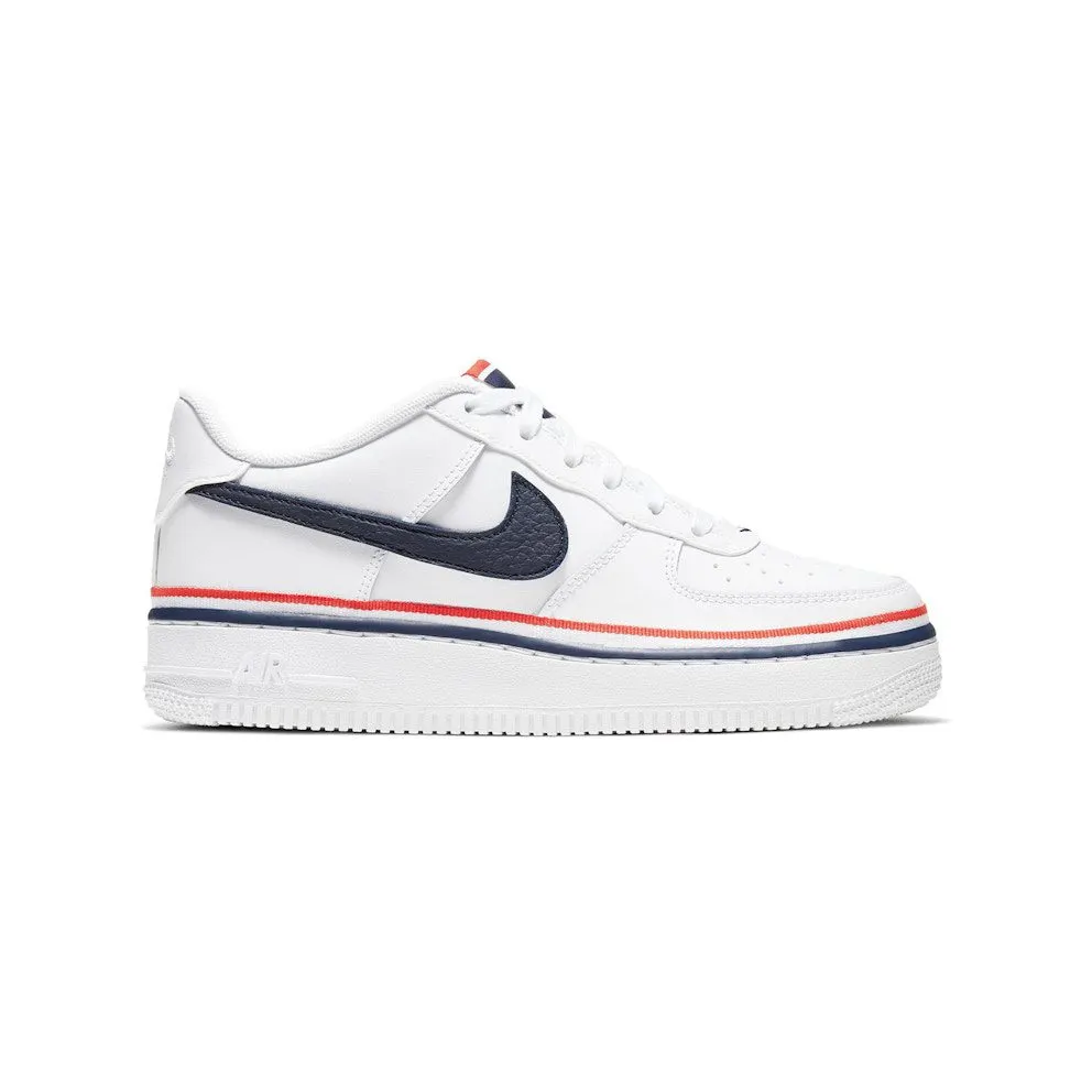 Nike Air Force 1 Low LV8 Ribbon White Blue (CW0984-100)