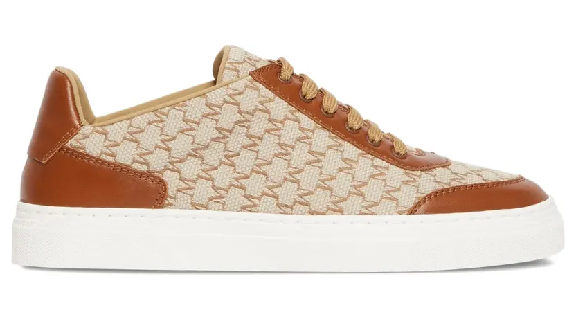 Max Mara Sneakers met vlak en monogram – VISONE (CITYSNEAKER001)