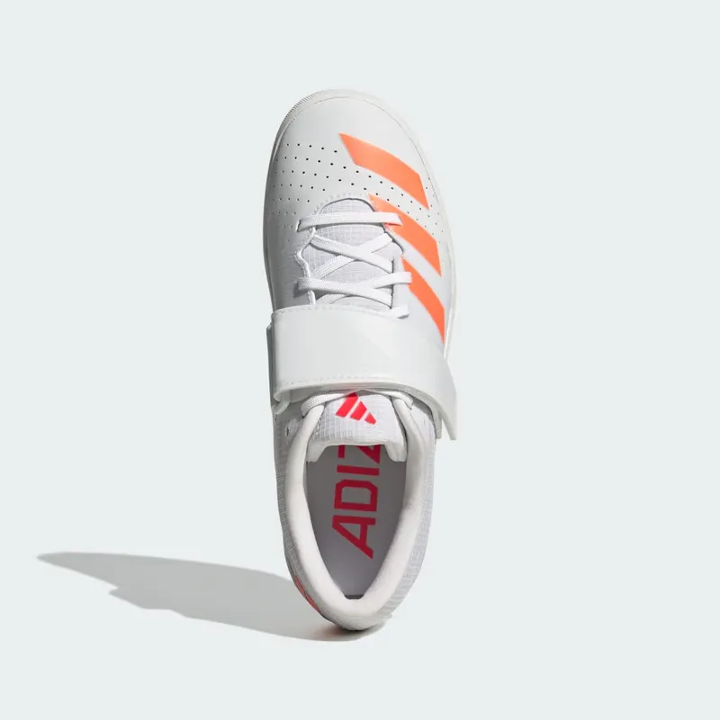 Adidas Adizero Throws Cloud White / Lucid Orange / Lucid Red (JQ0808)