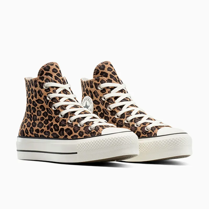 Converse Chuck Taylor All Star Lift Platform Hi Leopard Suede (A17979C)