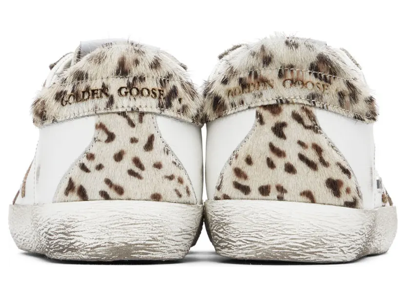 Golden Goose White & Leopard Superstar Sneakers (GWF00102.F002472.10881) (4)
