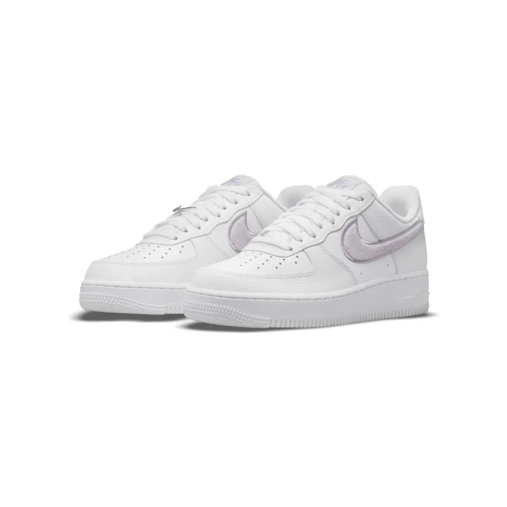 Nike Air Force 1 ’07 Essential “White / Photon Dust / Lilac / Venice” (DN5056-100)