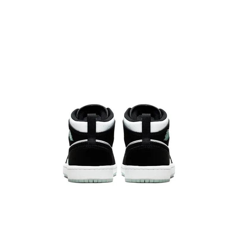 Jordan 1 Mid White Black Teal Tint (PS) White/Black-Teal Tint (BQ6932-103)