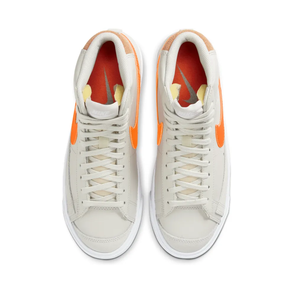 Nike Blazer Mid ’77 Light Bone (W) Light Bone/Orange Trance-White-Total Orange (CZ0461-001)