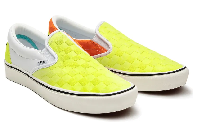 VANS Vans X Penn Comfycush Slip-on Shoes Orange (VN0A5DY64D2)