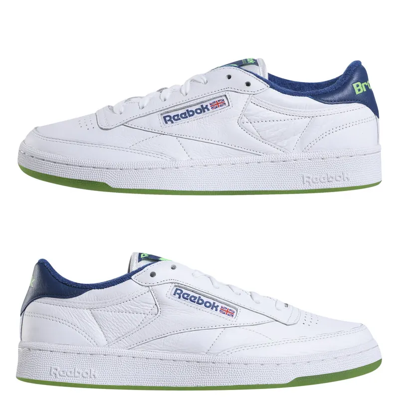 Reebok Club C 85 Bronze Bronze/Noble Blue-Sushi Green (Other Brands Reebok)
