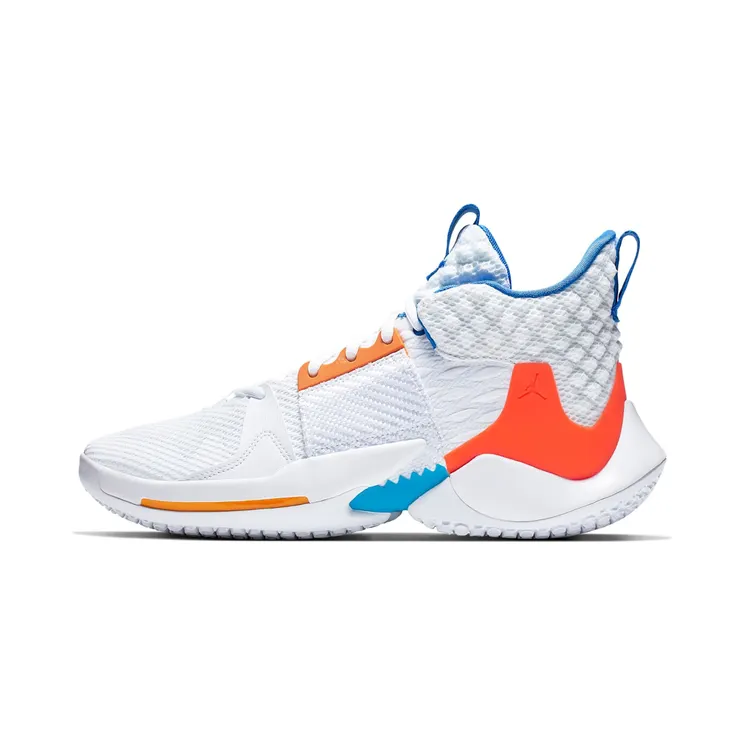 Jordan Why Not 0.2 OKC Home “White / Blue Lagoon / Signal Blue / Total Crimson” (AO6219-100)