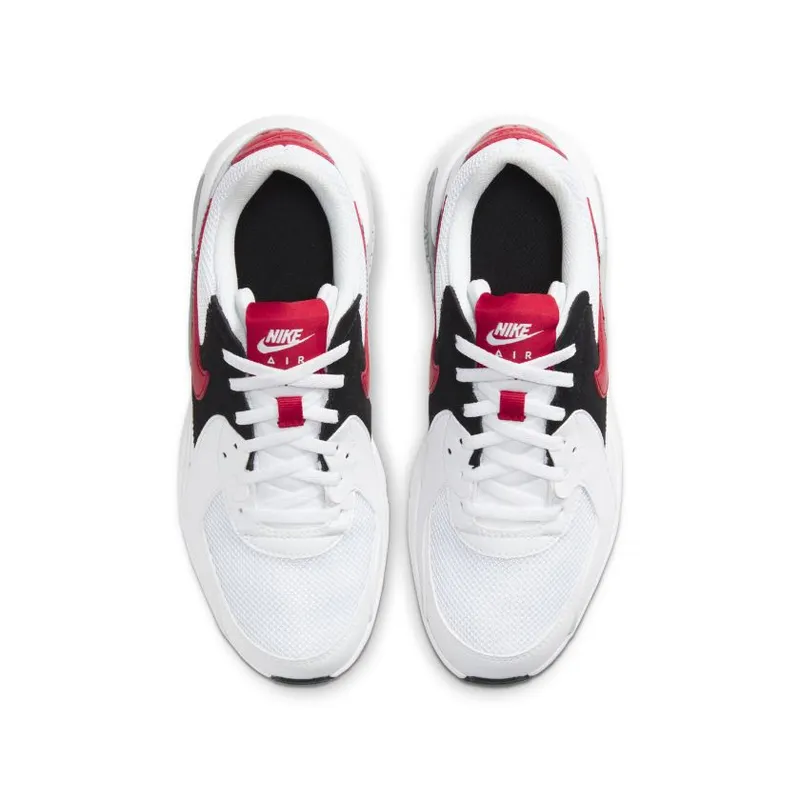 Nike Air Max Excee White University Red (GS) White/Black/Wolf Grey (CD6894-105)