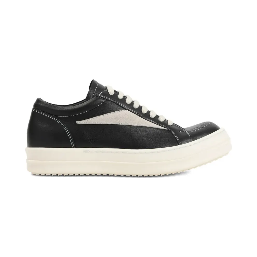 Rick Owens with leren vlakken – Black (RP02E4888LCOLVS)