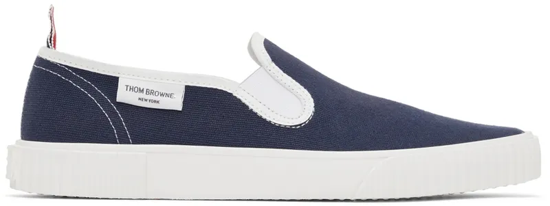 Thom Browne White Slip-On Heritage (MFL064A-01588)