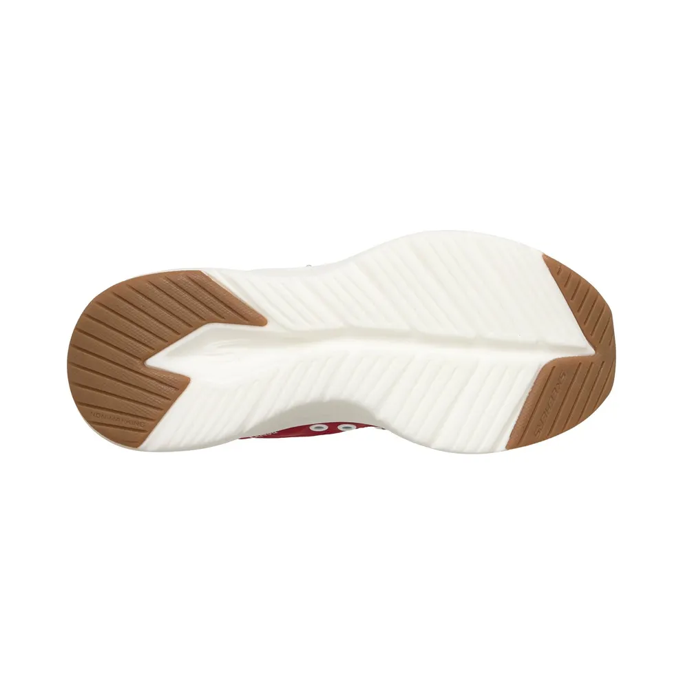 Skechers Slip-ins: Contour Foam – Cozy Fit Heartclub Sneaker White/Red
