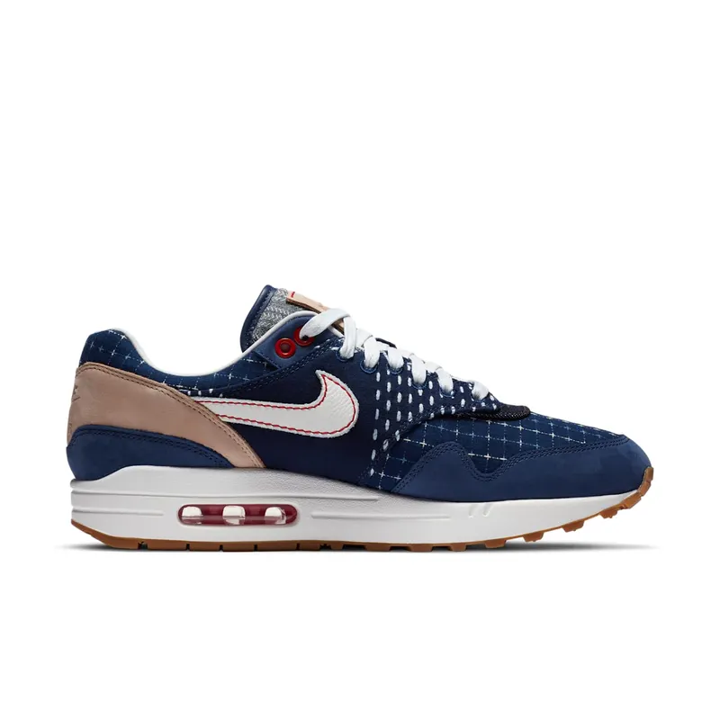 Nike Air Max 1 Denham Blue Void/Sail-Coastal Blue-Vachetta Tan (CW7603-400)