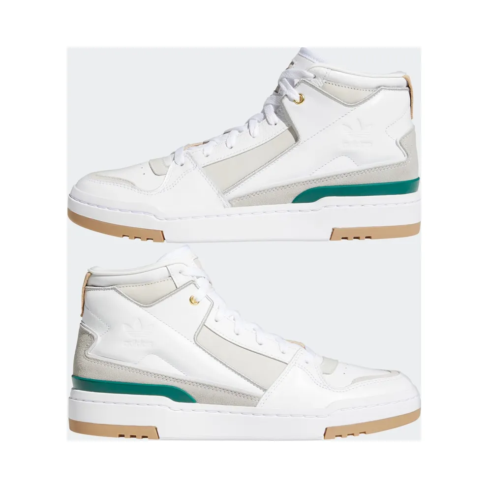Adidas Forum Luxe Mid Cloud White / Collegiate Green / Grey One (GX0519)