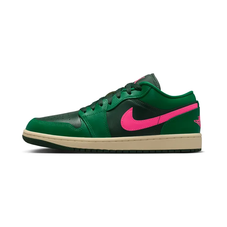 Air Jordan 1 Low Watermelon “Malachite / Pink Blast / Coconut Milk / Fir” (DC0774-300)