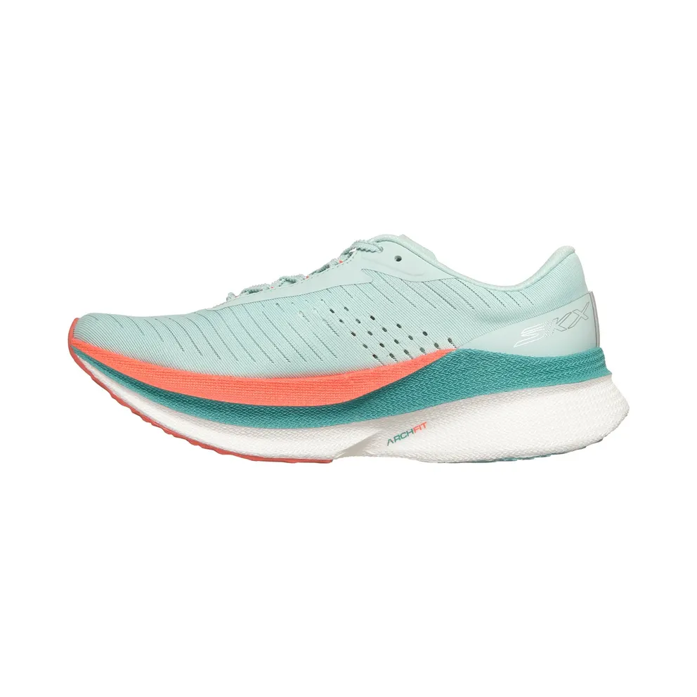 Skechers Aero Razor Sneaker Turkoois/Coral