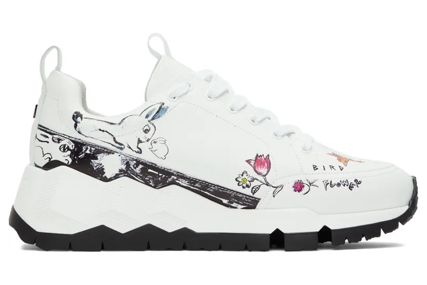 Pierre Hardy Black Leather Street Life Sneakers (QX02)