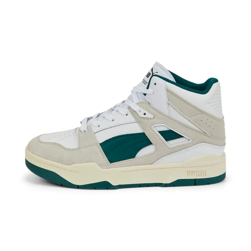 Puma Slipstream Hi Heritage White/Green (387998-02)