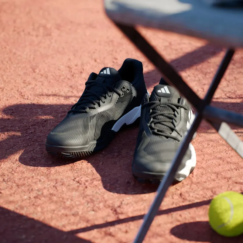 Adidas Solematch Control 2 Clay Tennis Shoes Core Black / Zero Metalic / Cloud White (IG1679)