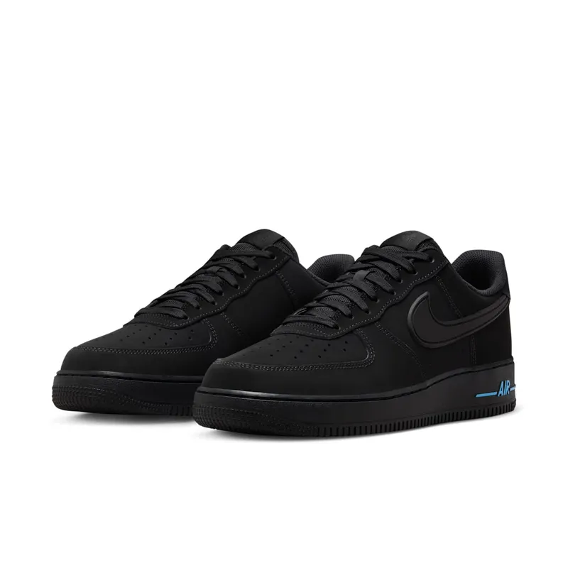 Nike Air Force 1 Low ’07 SE Black University Blue (HV6223-001)