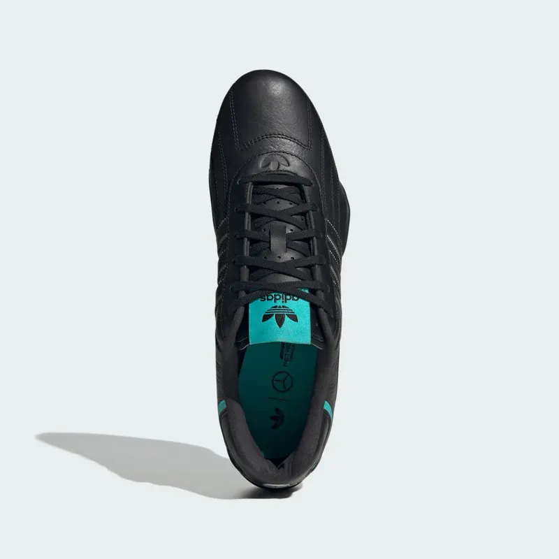 Adidas ADIRACER LO MERCEDES AMG PETRONAS F1 TEAM Shoes Core Black / Semi Mint Rush / Core Black (JR4543)