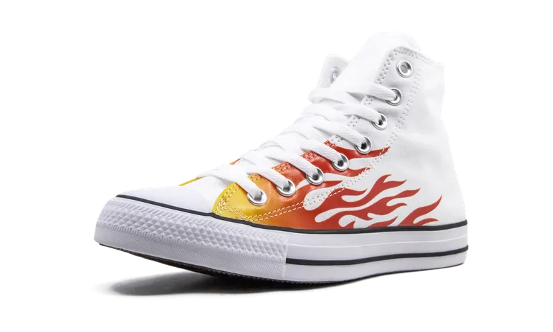 Converse CTAS HI “Archive Print – White Flame” (166257F)