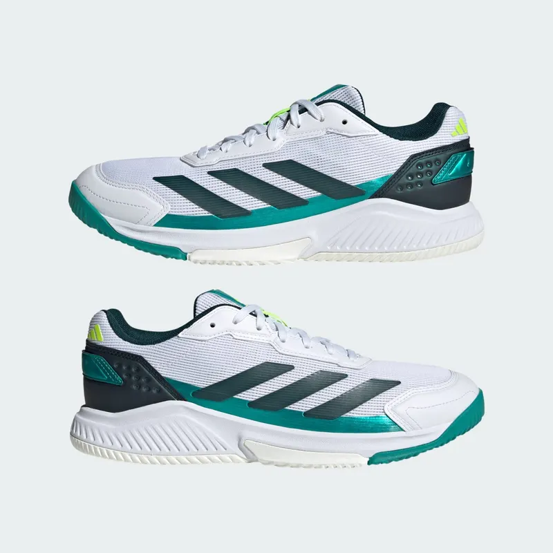 Adidas Courtquick Padel Cloud White / Cloud White / Aurora Ivy (JP7232)