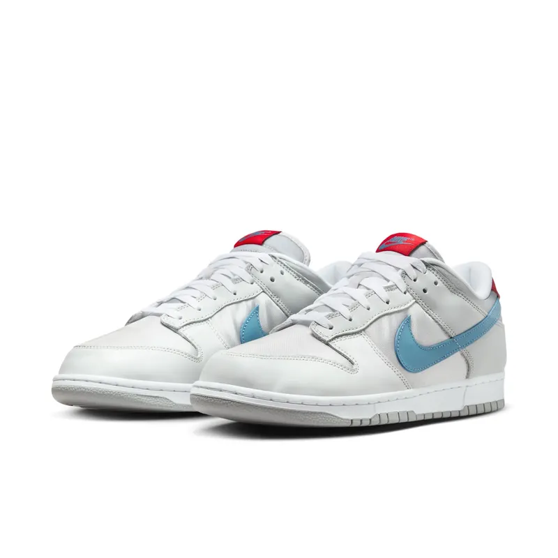 Nike Dunk Low QS “Silver Surfer” (metallic silver / aegean storm) – HF0391-001