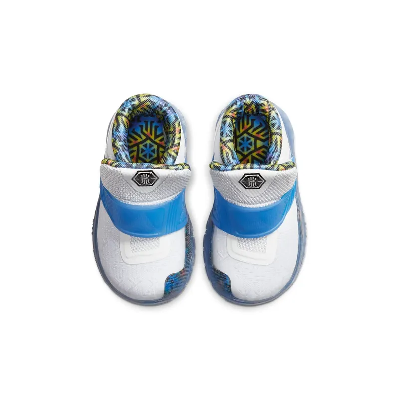 Nike Kyrie 6 White Sapphire Crimson (TD) White/White-Sapphire-Laser Crimson (BQ5601-146)