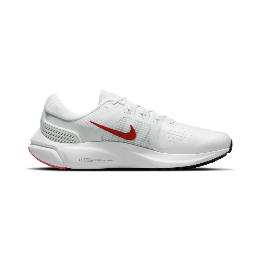Nike Air Zoom Vomero 15 “White / Pure Platinum / Wolf Grey / Chile Red” (CU1855-103)