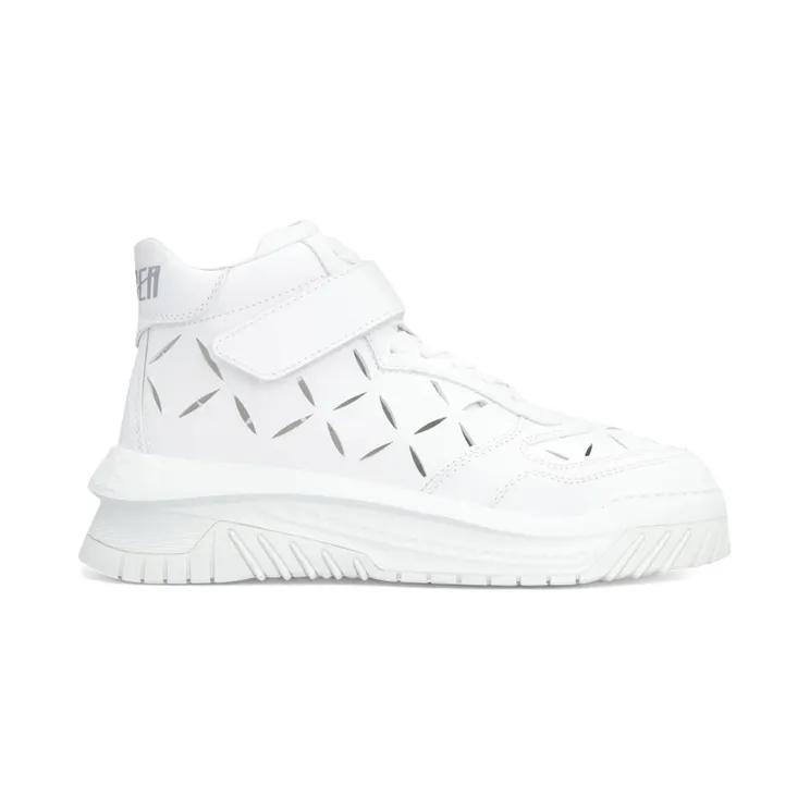 Versace Odissa High Top Cut-Out Optical White (1008964 1A06403 1W00P)