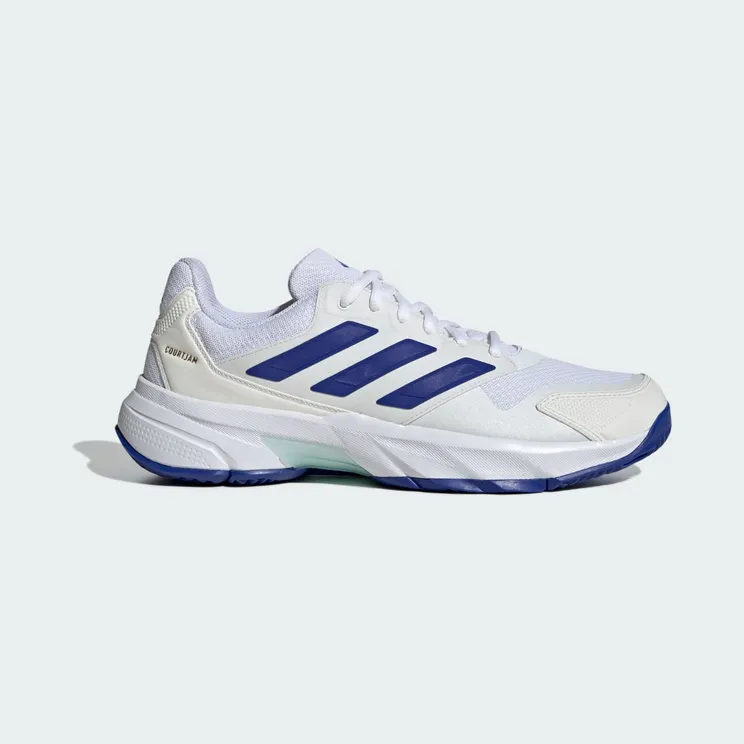 adidas Courtjam Control 3 Cloud White Lucid Blue Semi Flash Aqua (IF9136)