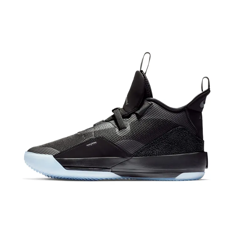 Jordan XXXIII Blackout “Black / White / Dark Grey” (AQ8830-002)