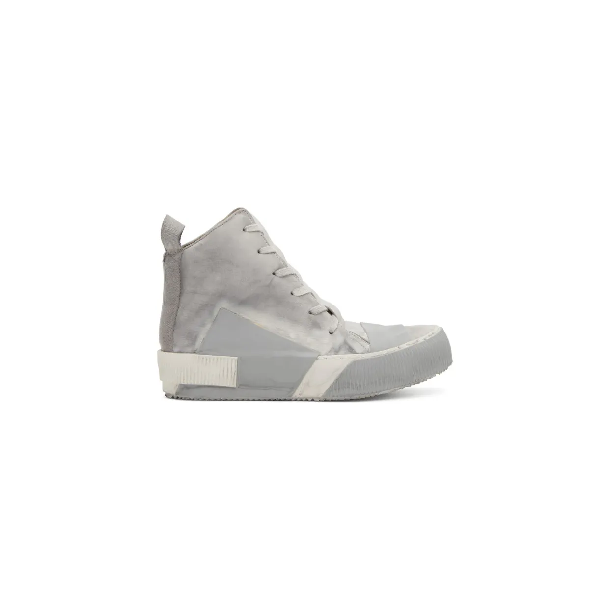 Boris Bidjan Saberi Grey Bamba 1 Sneakers (BAMBA1-FMM20001)