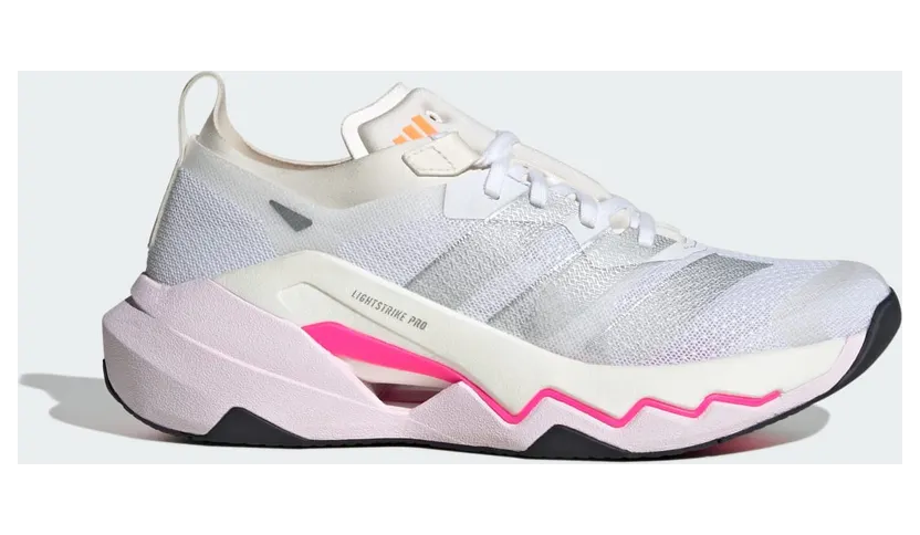 Adidas Rapidmove Pro Trainingsschoenen Cloud White / Silver Metallic / Lucid Pink (JP8783)