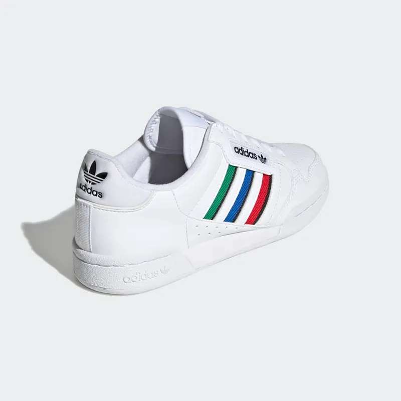 Adidas Continental 80 Stripes Cloud White / Core Black / Blue Bird (H05061)